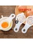 01 10 Adet 5/8/10 Adet Mini Yumurta Ayırıcı Ev Yumurta Aracı Plastik Mutfak Pişirme Yumurta Sarısı Protein Ayırıcı Yeni Beyaz Yumurta Kaşığı (Yurt Dışından) 4