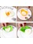 Gülümseme Yüz Kahvaltı Omlet Kalıp Silikon Yumurta Gözleme Halka Şekillendirici Pişirme Aracı Dıy Mutfak Aksesuarları Gadget Plastik Yumurta Ayırıcı (Yurt Dışından) 3
