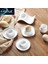 L-2pcs 2 Adet Seramik Yumurtalık Basit Kahvaltı Tutucu Ev Standı Raf Mutfak Restoran (Beyaz) Yumurta Alet Pişirme Aksesuarları (Yurt Dışından) 3