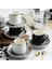 C Eworld 80ML Türk Espresso Kahve Fincan Tabağı ile Seramik Fincan Seti Siyah Çay Kahve Mutfak Parti Içecek Ev Dekorasyon (Yurt Dışından) 3