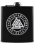 VK02 6oz Çeliksiz Cep Şişesi Cep Taşınabilir Şişe, Şarap / Alkol Için Vegvisir Viking'den Esinlenilmiştir (Yurt Dışından) 1