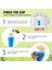 Büyük Pembe Yaz Sıkmalı Ev Yapımı Meyve Suyu Su Şişesi Hızlı Dondurulmuş Smoothie Kum Bardağı Tutam Hızlı Soğutma Sihirli Dondurma Slushy Maker Beker (Yurt Dışından) 2
