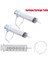 TUBE120MM 10 Adet 50/60/100/150/200/300ML Kapasiteli Plastik Şırınga Yeniden Kullanılabilir Pompa Yağı Ölçüm Topraksız Laboratuvar Aracı Şırınga Uzun Tüp 1-10 Adet (Yurt Dışından) 2