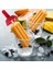 Sarı Yeni Damlamaya Dayanıklı Popsicle Rafı Damla Ücretsiz Buz Pop Tutucu Karışıklık Ücretsiz Dondurulmuş Ikramlar Raf Popsicle Tutucu Çocuklar Için Saman ile Dondurma (Yurt Dışından) 5