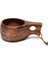 Stil 2 Finlandiya Kuksa Taşınabilir Kahve Kupa Akasya-Ahşap Saplı Inek Derisi Halat Kanca Suyu Süt Kupası Kahve Içme Bardağı Drinkware (Yurt Dışından) 5