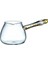 Yaratıcı Çekiç Desenli Isıya Dayanıklı Cam Altın Yan Kol Adil Fincan Kung Fu Drinkware Şeffaf Çay Dağıtıcı Ofis Su Isıtıcısı (Yurt Dışından) 1