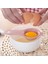 Pembe Gıda Sınıfı Yumurta Sarısı Ayırıcı Protein Ayırma Aracı Ev Mutfak Pişirme Yumurta Araçları Dayanıklı Yumurta Bölücü Mutfak Aletleri (Yurt Dışından) 5