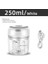 Beyaz 250ML 250ML Elektrikli Sarımsak Kırıcı Paslanmaz Çelik Kablosuz Baharat ve Baharat Doğrama Makinesi Sebze Salatası Biber Havuç Et (Yurt Dışından) 1