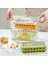 01GREEN Ice Cube Tepsileri Silikon Alt Buz Küpü Saklama Kabı Kapaklı Kutu Buz Kalıp Buz Topu Makinesi Mutfak Alet Aksesuarları Için (Yurt Dışından) 4