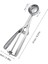 Gümüş 6 cm Paslanmaz Çelik Dondurma Kaşığı Metal Dondurma Kurabiye Kaşık Patates Püresi Kaşık Yapışmaz Dondurma Kazıcı Kavun Buz Makinesi (Yurt Dışından) 1