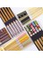 ZCM02 Kullanımlık 5 Çift Set El Yapımı Bambu Japon Doğal Ahşap Çubuklarını Suşi Gıda Kedi Çiçek Çok Renkli Ahşap Çubuklarını Set (Yurt Dışından) 2