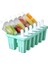 4 Izgaralar-Yeşil Gıda Silikon Dondurma Kalıpları 4/6/10/12 Hücre Dondurulmuş Buz Küpleri Kalıp Buzlu Şeker Makinesi Ev Yapımı Dondurucu Lolly Kalıp Ücretsiz Sticks (Yurt Dışından) 3