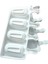 YH006504 4/8 Delik Silikon Dondurma Formları Popsicle Kalıpları Dıy Ev Yapımı Tatlı Dondurucu Meyve Suyu Buz Pop Küp Makinesi Kalıp Sopalarla (Yurt Dışından) 2