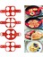 Yıldız Yumurta Gözleme Halkası Yapışmaz Gözleme Yapımcısı Kalıp Silikon Yumurta Pişirici Kızarmış Yumurta Şekillendirici Omlet Kalıpları Mutfak Pişirme Aksesuarları Için (Yurt Dışından) 3