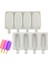 50 Pcs Çubuklu Silikon Popsicle Kalıpları 4/8 Kaviteli Popsicle Yapımcısı Kalıp, Bpa Içermeyen Silikon Kek Pop Kalıpları, Kolay Bırakılan Buz Pop Kalıpları (Yurt Dışından) 1
