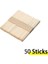 50 Pcs Çubuklu Silikon Popsicle Kalıpları 4/8 Kaviteli Popsicle Yapımcısı Kalıp, Bpa Içermeyen Silikon Kek Pop Kalıpları, Kolay Bırakılan Buz Pop Kalıpları (Yurt Dışından) 2