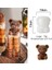Küçük Ayı Gıda Sınıfı Silikon Ayı Buz Kalıbı 4 Izgara 3D Küçük Teddy Bear Şekli Buz Küpü Silikon Kalıp Buz Tepsisi Viski Silikon Buz Kutusu (Yurt Dışından) 1