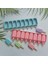 012 Mavi 8-Kavite Silikon Dondurma Kalıp Elmas Çift Oluk Dıy Ev Yapımı Popsicle Kalıpları Tatlı Buz Pop Lolly Maker Yeniden Kullanılabilir Aracı (Yurt Dışından) 2