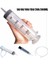 TUBE120MM 10 Adet Ev Kullanışlı Plastik Şırınga 50/60/100/150/200/300 ml Yeniden Kullanılabilir Pompa Ölçüm Plastik Şırınga Şeffaf Tüp Ölçüm Için (Yurt Dışından) 5