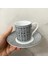 Stil 10 Altın 6 Adet Türk Espresso Bardak Tabakları ile Seramik Bardak Seti Siyah Çay Kahve Mutfak Parti Içecek Eşyası Ev Dekor Hediyeler (Yurt Dışından) 1