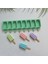 012 Mavi 8-Kavite Silikon Dondurma Kalıp Elmas Çift Oluk Dıy Ev Yapımı Popsicle Kalıpları Tatlı Buz Pop Lolly Maker Yeniden Kullanılabilir Aracı (Yurt Dışından) 5