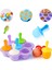 Pink-2pcs 1 Adet 7 Delik Dıy Dondurma Pops Silikon Kalıp Dondurma Topu Makinesi Popsicles Kalıpları Bebek Meyve Sarsıntı Ev Mutfak Aksesuarları Aracı (Yurt Dışından) 4