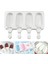 Set 2 4/8 Delik Silikon Dondurma Kalıp Buz Küpü Popsicle Kalıpları Sopalarla Dıy Tatlı Kek Kalıpları Ev Yapımı Araçları Dondurma Yapımcıları (Yurt Dışından) 3