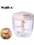 Pembe 900 ml Walfos Manuel Sebze Kesici Çok Fonksiyonlu Havuç Sebze Kesici Sarımsak Soğan Kıyıcı Mutfak Aksesuarı Aracı Gıda Ahopper (Yurt Dışından) 4