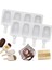 Tip 7 Silikon Dondurma Kalıp Dıy Ev Yapımı Popsicle Kalıpları Dondurucu 4 Hücre Küçük Boy Buz Küpü Tepsi Popsicle Varil Yapımcıları (Yurt Dışından) 2