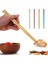 Yemek Çubuğu Rafı 08 1 Çift Paslanmaz Çelik Yemek Çubukları Taşınabilir Kaymaz Yemek Çubukları Sofra Takımı Yeniden Kullanılabilir 23CM Çin Yemek Çubukları Sofra Takımı Mutfak Çok (Yurt Dışından) 3