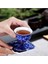 A5 Mavi ve Beyaz Çiçek Çay Fincan Tabağı ile Porselen Çay Kase Jingdezhen Seramik Kung Fu Çay Fincanı Kahve Bira Şarap Kupası (Yurt Dışından) 4