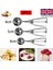 6 cm 3 Adet Paslanmaz Çelik Dondurma Kaşığı 4/5/6 cm Bahar Kolu Kurabiye Kepçesi Ev Püre Meyve Aracı Mutfak Dekorasyon Mutfağı Gadget (Yurt Dışından) 2