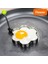 Stil 4 Pişirme Aksesuarları Paslanmaz Çelik Kızarmış Yumurta Şekillendirici Pişirme Araçları Yumurta Kalıp Omlet Kızartma Yumurta Gözleme Kalıp Kek Kalıbı (Yurt Dışından) 4