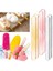B03 10 Adet Yeniden Kullanılabilir Akrilik Dondurma Çubuğu Yaz Creamsicle Dondurma Çubuğu Ev Hawaii Plaj Düğün Dekor Dıy Lolipop Çubukları (Yurt Dışından) 5