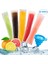 Huni ile 400 Adet 29X5 cm 20-400 Adet Dondurma Torbası Tek Kullanımlık Buz Pop Çanta Yoğurt Çubukları Suyu Meyve Smoothie'ler Için Zip Contalı Bpa Içermeyen Buz Kalıp Çantaları (Yurt Dışından) 2