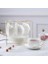 1pcs-E 1-6pcs Pembe Romantik Kabak Kahve Fincan Seti Mutfak Aksesuarları Kemik Çini Seramik Çay Bardağı Organizatör Ingilizce Öğleden Sonra Kırmızı Çay (Yurt Dışından) 4