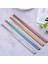 Rose Gold Yeniden Kullanılabilir Yemek Çubukları Yüksek Kalite Gümüş / Altın / Gül Altın / Gökkuşağı Çubukları Dayanıklı Suşi Erişte Paslanmaz Çelik Çubuklar (Yurt Dışından) 3
