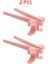 2 Adet Pembe Yeni Parmak Çubuklarını Gamer Oyun Için Aperatif Klip Plastik Çubuk Aperatif Gıda Parmak Maşa Çok Fonksiyonlu Aperatif Klip Tembel Aracı (Yurt Dışından) 1