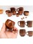 Rattan Bardak 13CM 101-200ML Ahşap Bardaklar Büyük Göbek Bardaklar El Yapımı Doğal Ladin Ahşap Bardaklar Bira Çay Bardağı Kahve Süt Su Bardağı Mutfak Bar Drinkware (Yurt Dışından) 3