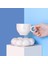 Beyaz Güzel Bulut Seramik Fincan ve Çay Tabağı Seti Ayçiçeği Serisi Kahvaltı Çay Saati Süt Kahve Kupa Ev Drinkware Doğum Günü Hediyesi 200 ml (Yurt Dışından) 5