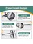 Küçük 1 Takım Metal Yumurta Makas Yumurta Kabuğu Açacağı Yumurta Kabuğu Kesici Çift Kafa Yumurta Topper Kabuk Açıcı Haşlanmış Çiğ Yumurta Yaratıcı Mutfak Aracı (Yurt Dışından) 3