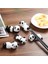 B Çin Chopstick Panda Chopstick Dinlenme Yaratıcı Sevimli Seramik Çubuklarını Tutucu Standı Mutfak Malzemeleri Sofra Gereçleri (Yurt Dışından) 2