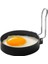 1 Adet (Torbalanmış) Paslanmaz Çelik Metal Yumurta Kızartma Halkaları Omlet Modeli Gözleme Halkaları Mükemmel Daire Yuvarlak Kızarmış Poach Kalıp No Stick Saplı (Yurt Dışından) 4