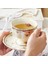 1 Adet-Fincan SETI-200ML Çiçek Avrupa Seramik Kupa Kahve Fincan Seti Plaka ile Vintage Porselen Çay Bardağı ve Tabaklar Seti Lüks Su Isıtıcısı Seti Ev Dekorasyon (Yurt Dışından) 5