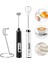 Beyaz Set-Braket Kablosuz Süt Köpürtücüler Elektrikli Köpük Makinesi Yumurta Çırpıcı USB ile El Blender Yüksek Yumurta Hızı Kahve Krem Mikser Mutfak Aletleri (Yurt Dışından) 2