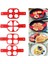 C Yapışmaz Silikon Yumurta Gözleme Halkası Gözleme Yapımcısı Kalıp Yumurta Pişirici Kızarmış Yumurta Şekillendirici Omlet Kalıpları Mutfak Pişirme Aksesuarları Için (Yurt Dışından) 5