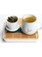 I Seramik Filtre Çay Fincanı Basit Büyük Kapasiteli Çift Drinkware Ev Kahve Kapaklı Kupa Porselen Ofis Çay Ayırma Fincan (Yurt Dışından) 4