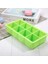 Yeşil Buz Kalıbı Kalıp Dev Jumbo Büyük Gıda Sınıfı Silikon Buz Küpü Kare Tepsi Kalıp Dıy Buz Yapım Makinesi Buz Küpü Tepsi (Yurt Dışından) 1