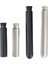 Düz 30 ml Siyah Paslanmaz Çelik Boru Cep Şişesi 1-2 Oz Viski Votka Cep Şişesi Boyalı (Yurt Dışından) 2