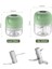 Yeşil Çift Fincan 100/250 ml Mini USB Kablosuz Elektrikli Sarımsak Ezici Basın Kıyma Sebze Biber Kıyma Makinesi Gıda Parçalayıcı Karıştırıcılar Mutfak Aletleri (Yurt Dışından) 2